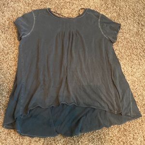 Free people short sleeve shirt